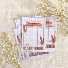 Load image into Gallery viewer, bredkery receipt loose memo sheets
