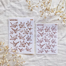 Load image into Gallery viewer, paper cranes sticker bundle (7)
