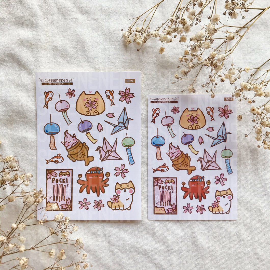 matsuri memories sticker sheet
