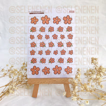 Load image into Gallery viewer, rainbow mini flowers sticker bundle (10)
