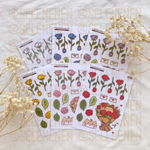 Load image into Gallery viewer, rose bouquet sticker bundle (6)
