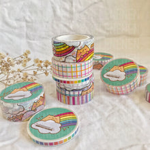 Load image into Gallery viewer, rainbow haven washi tapes
