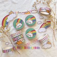 Load image into Gallery viewer, rainbow haven washi tapes
