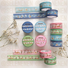Load image into Gallery viewer, rainbow &amp; strawberry film washi tape
