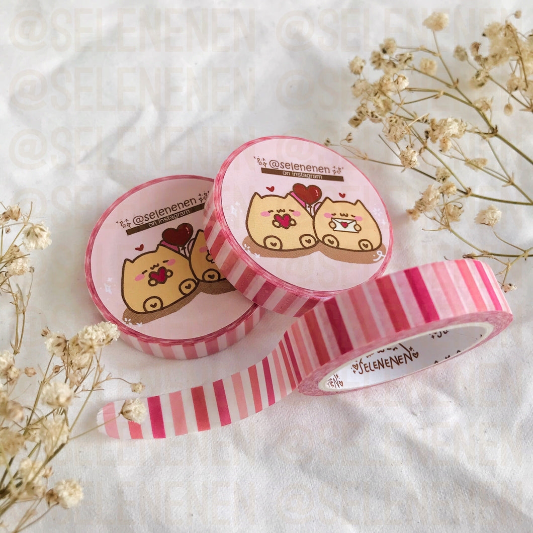 valentine washi tapes